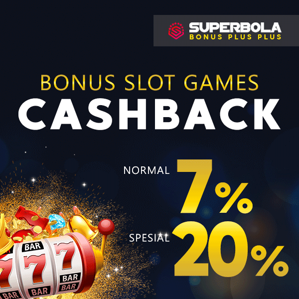 Cashback Slot 20% Superbola